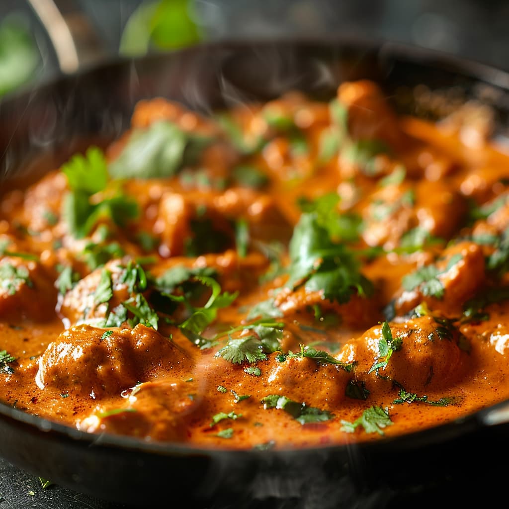 cooked butter masala with gravy