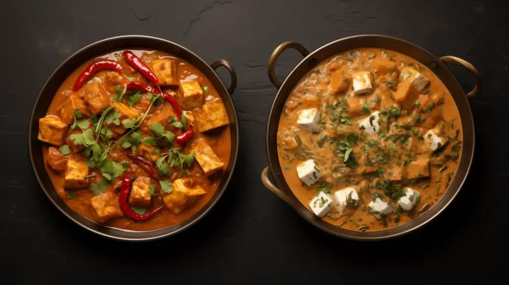 North vs South Indian Paneer Tikka Masala Recipes