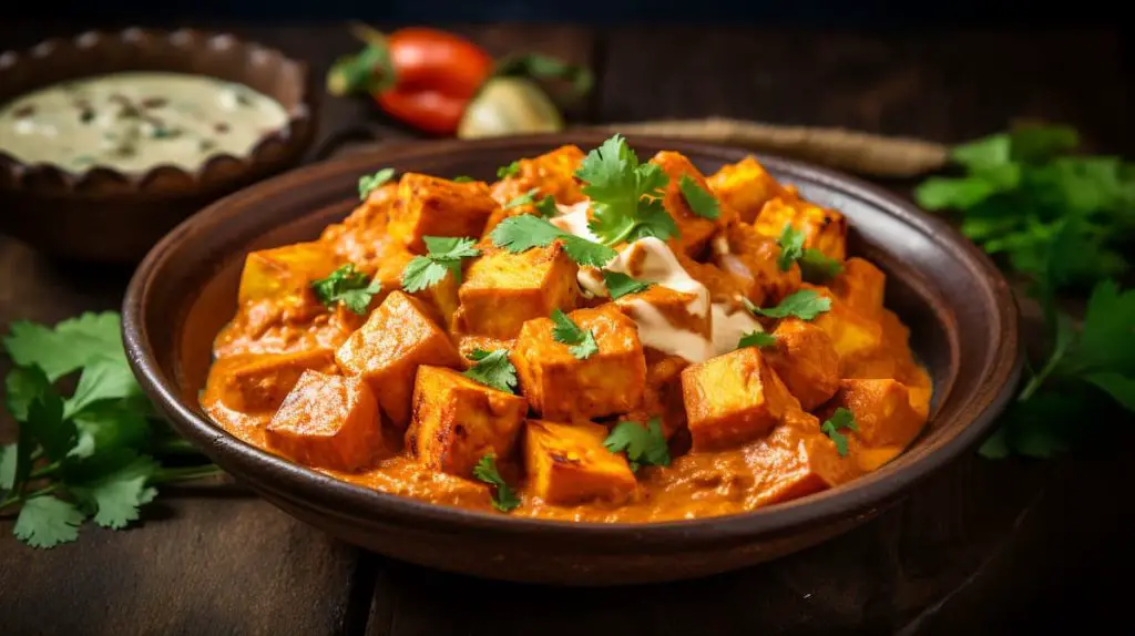 Paneer Tikka Masala ready for serving