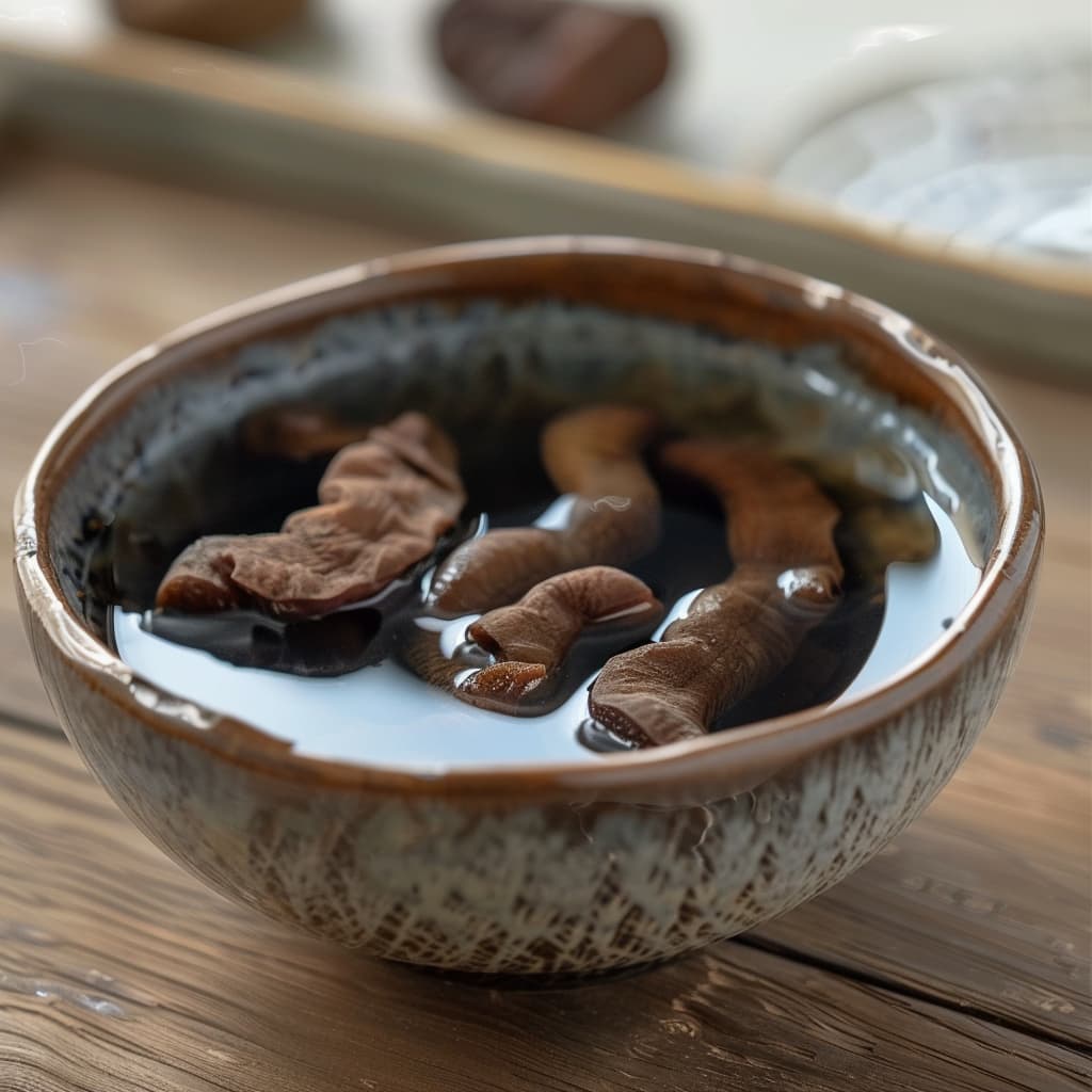 Tamarind in a bowl of water