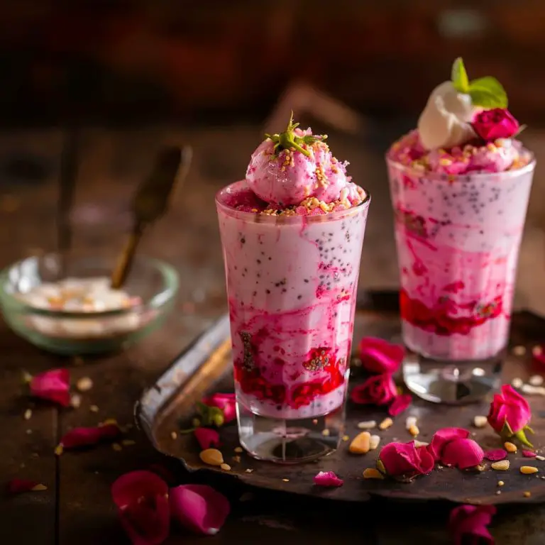 indian rose falooda