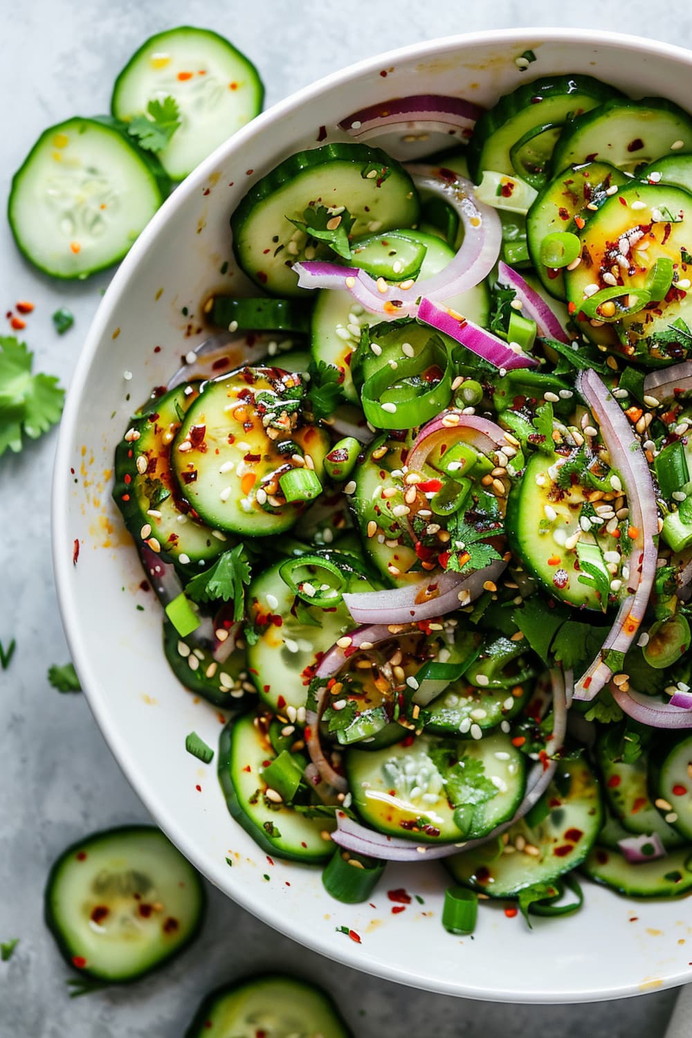 Asian-Style Cucumber Salad