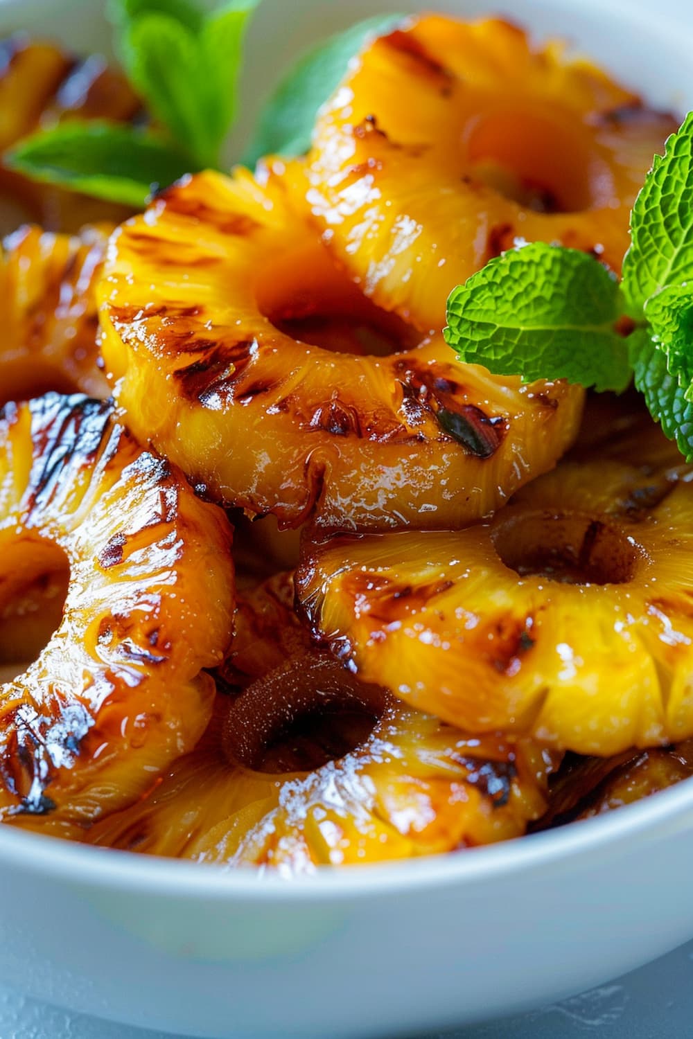 Brown Sugar Grilled Pineapple