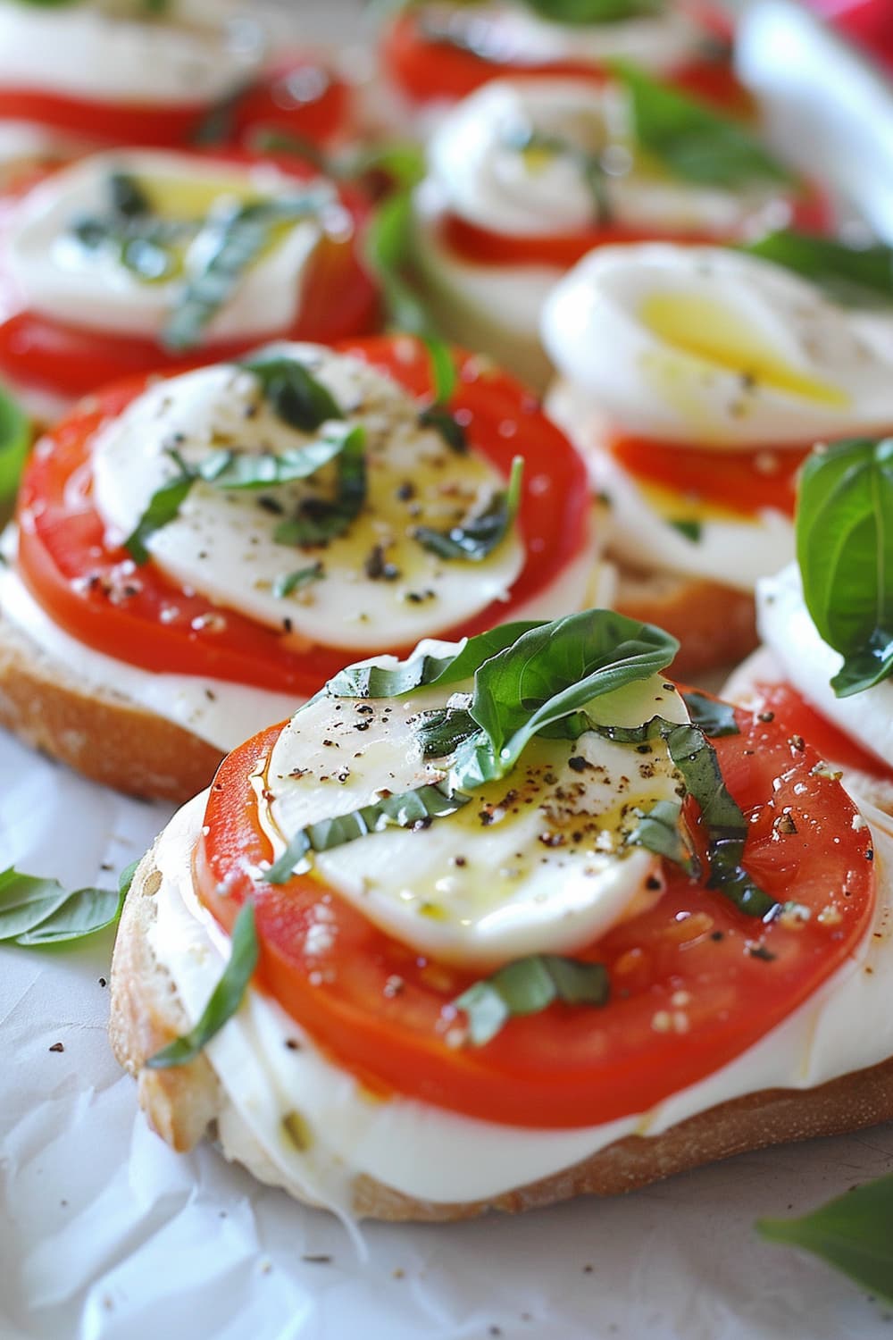 Caprese Salad Crostini 