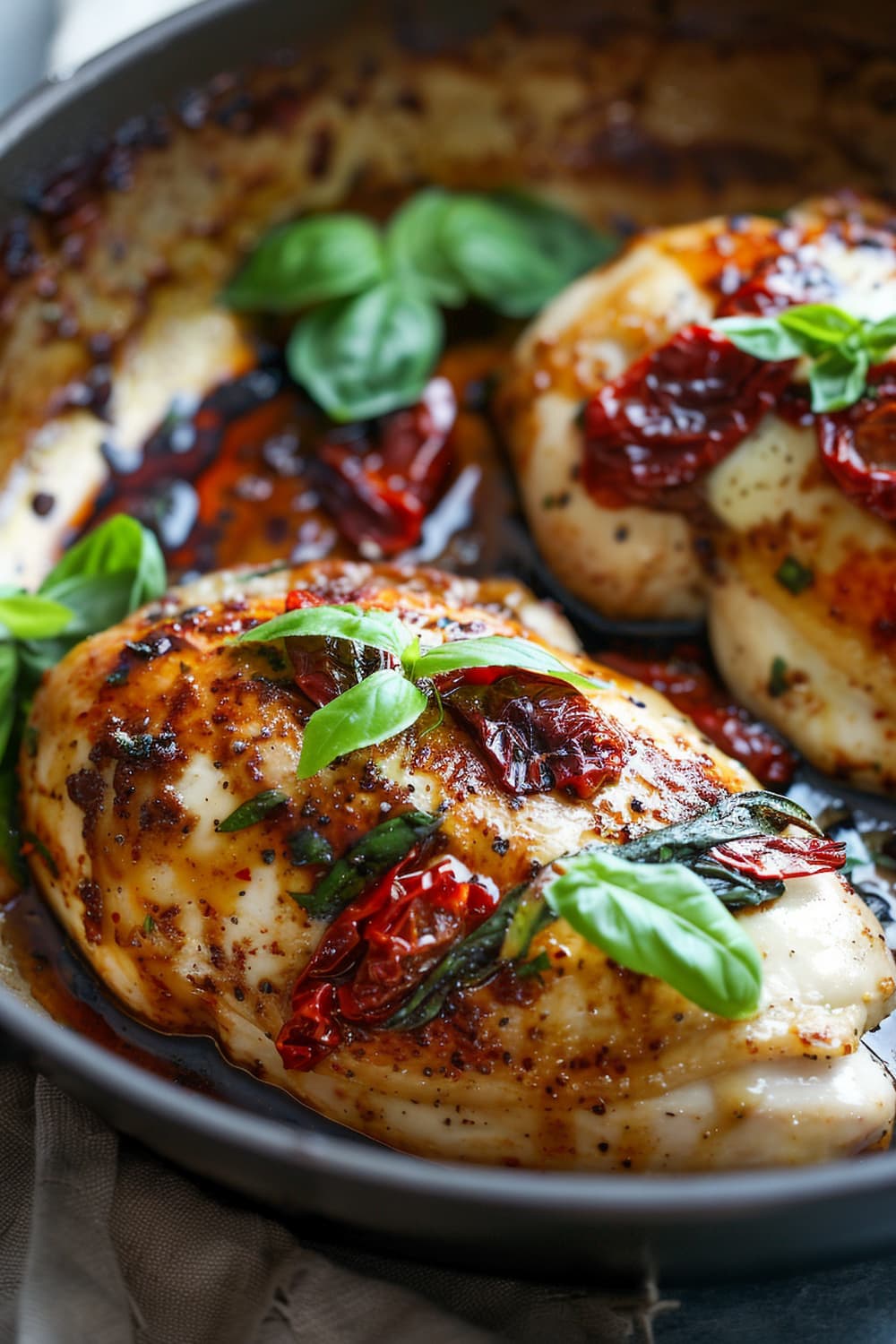 Caprese Stuffed Chicken Breasts