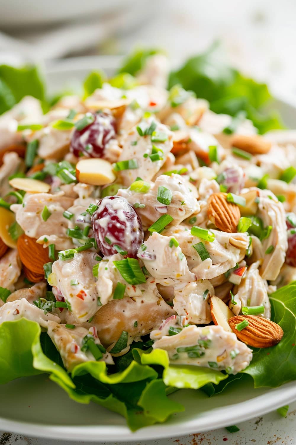 Curried Chicken Salad with Grapes