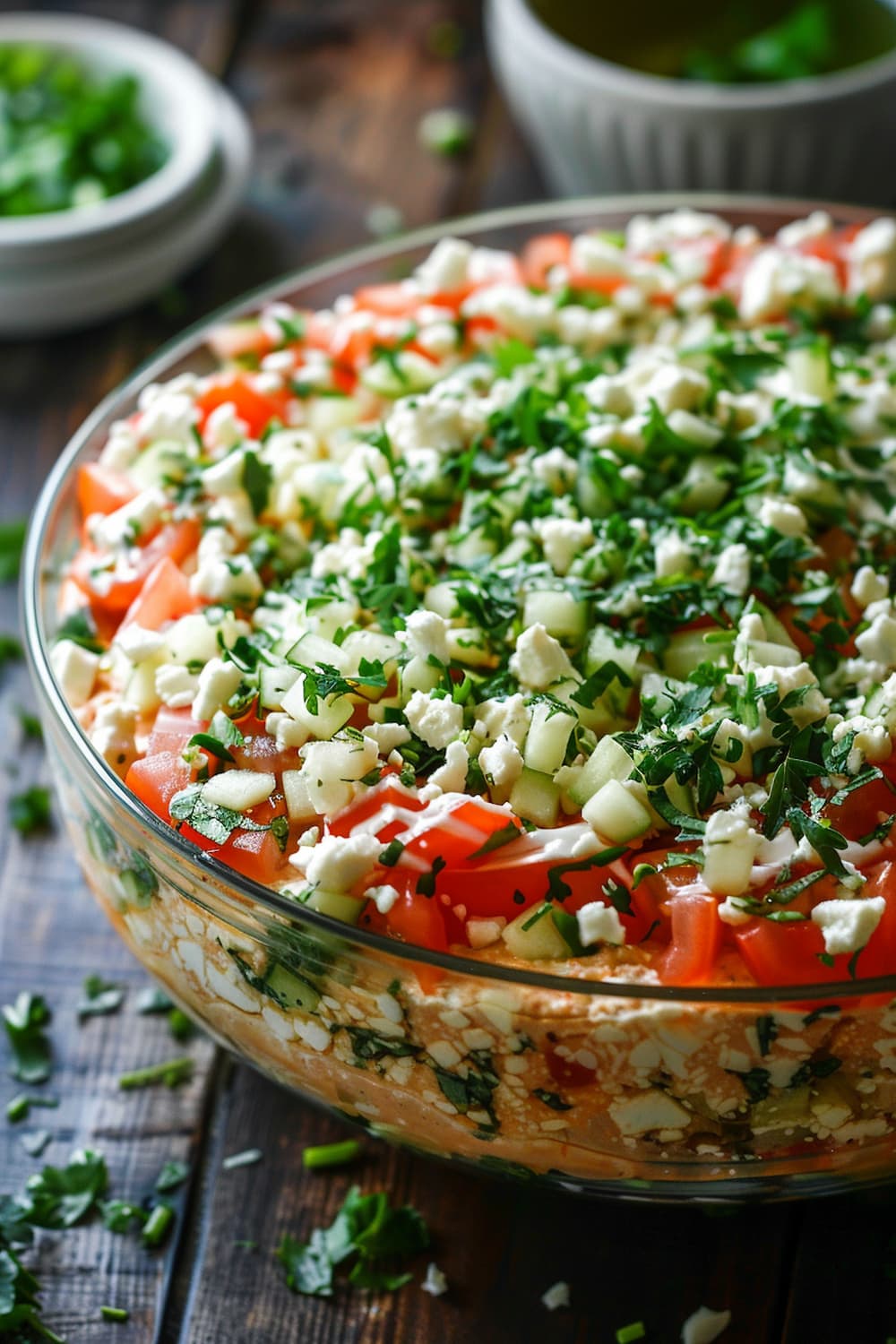 Mediterranean Seven-Layer Dip