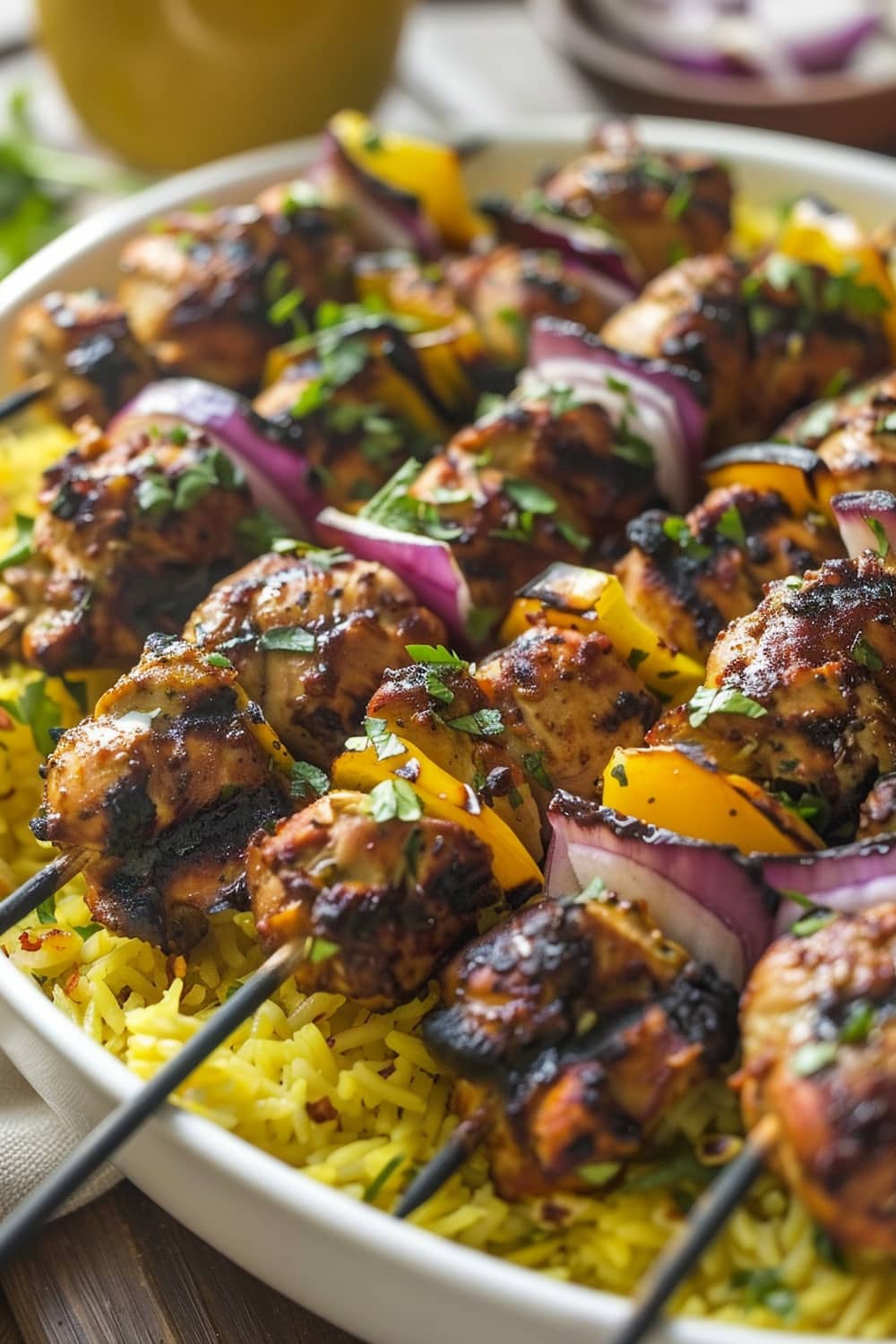 Middle Eastern-Style Grilled Chicken Kabobs