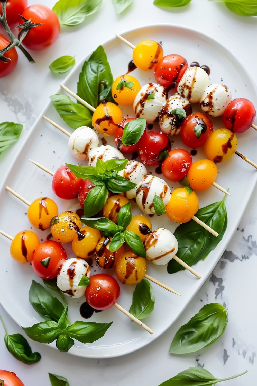 Mini Caprese Skewers