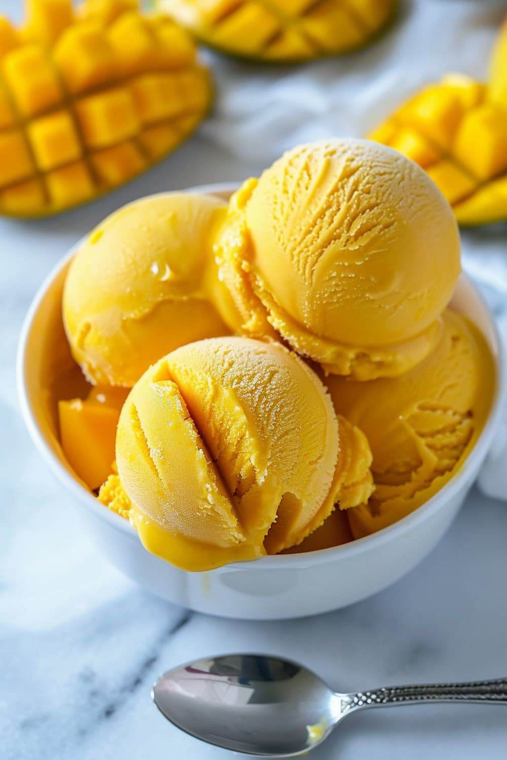 Mango Lassi Frozen Yogurt