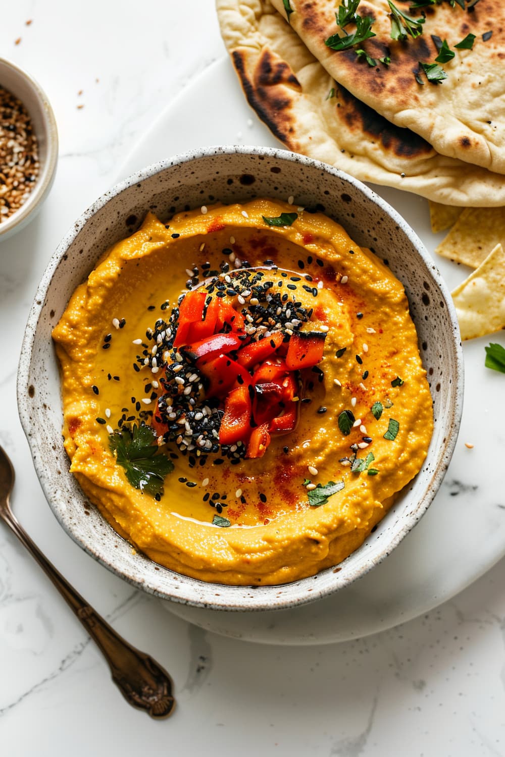 Roasted Red Pepper Hummus