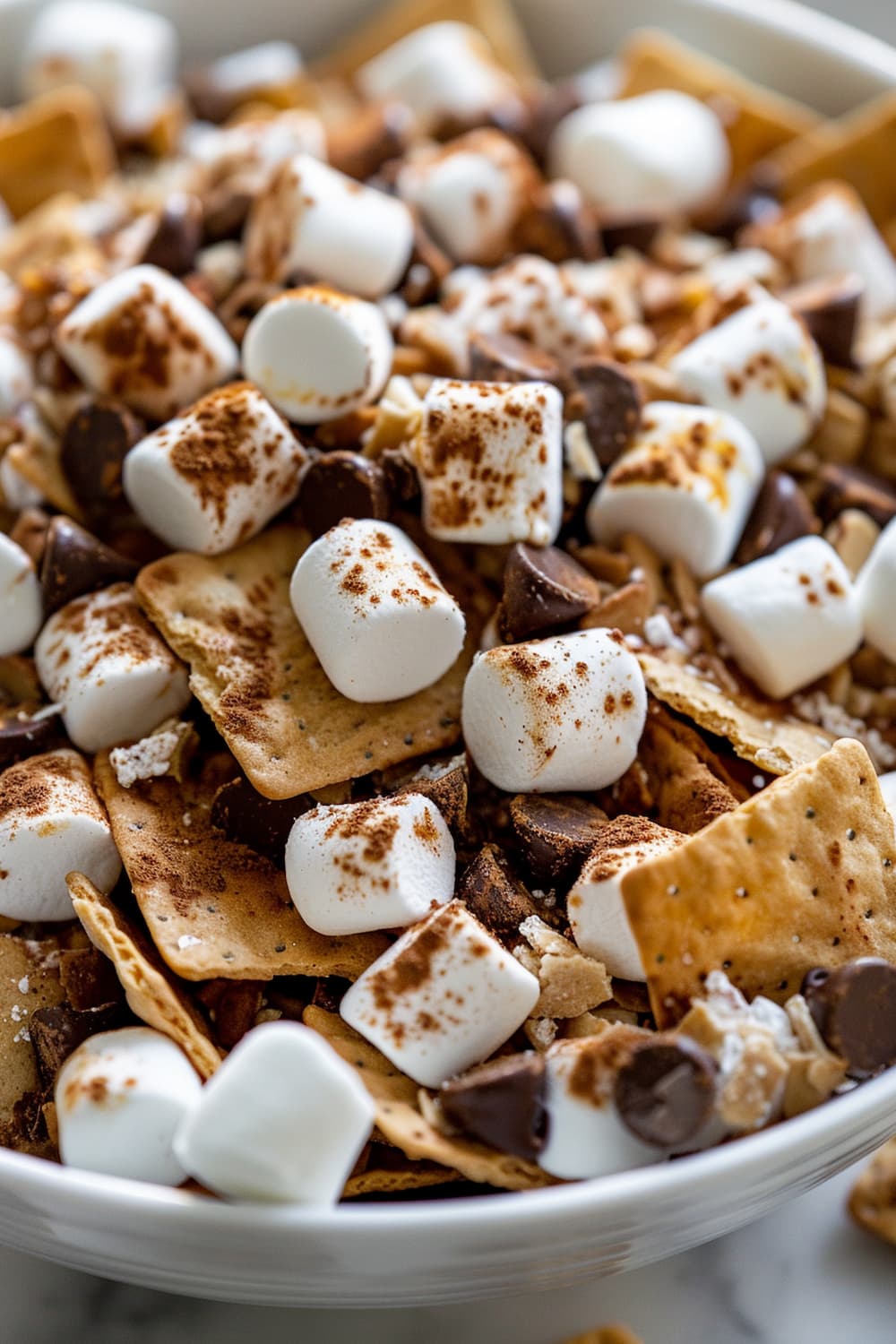 S'mores Nachos (dessert on the grill!)