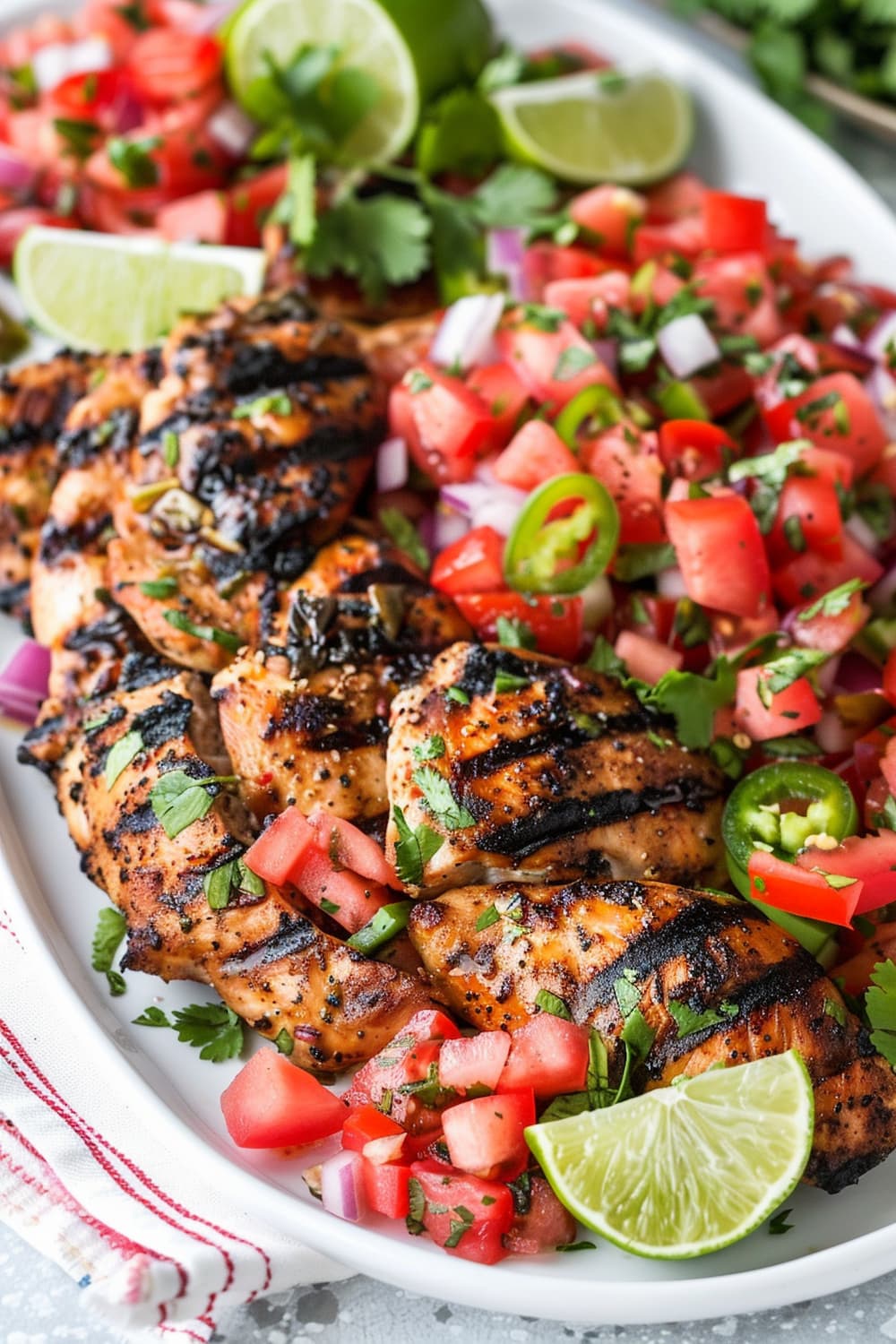 Spicy Watermelon Salsa (great with grilled chicken)