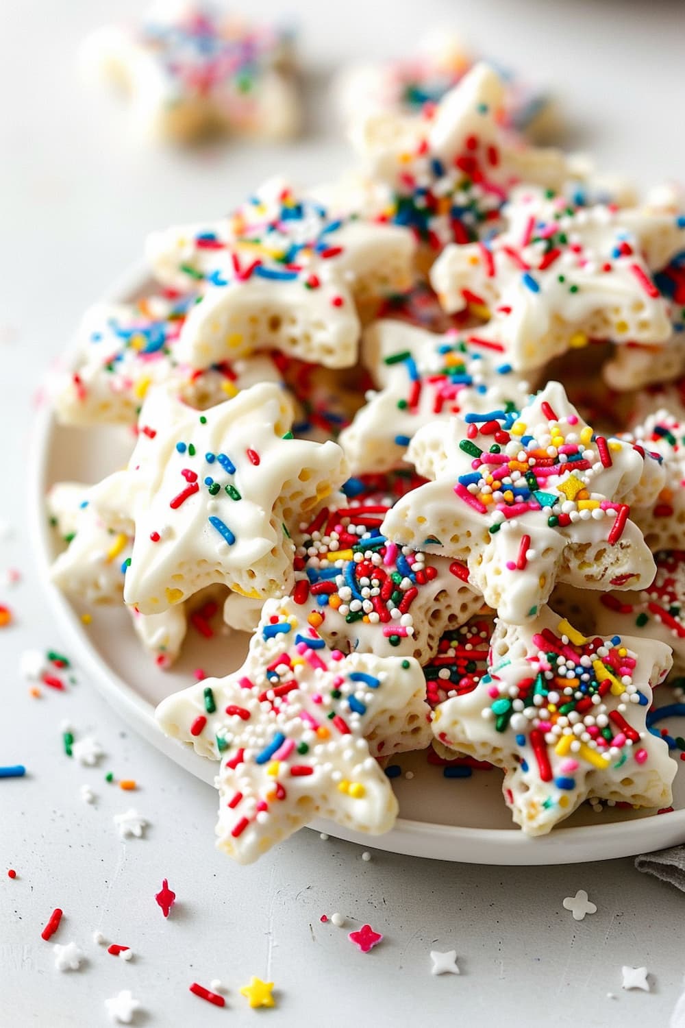 Star-Shaped Rice Krispie Treats