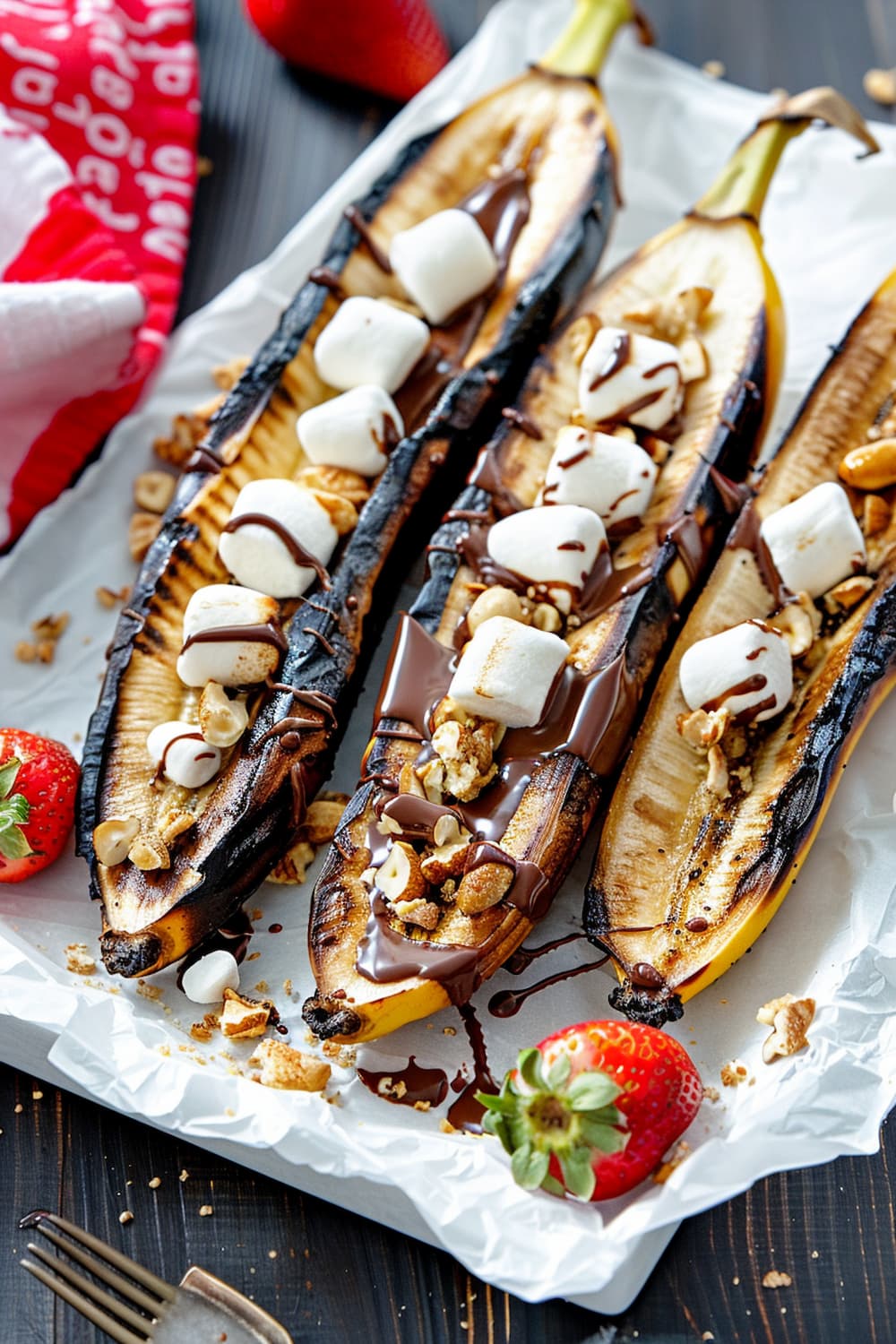 Campfire Banana Boats