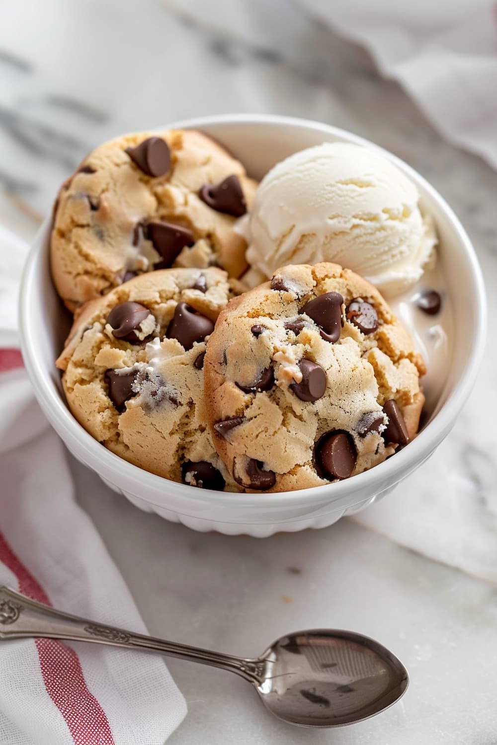 Chocolate Chip Skillet Cookie