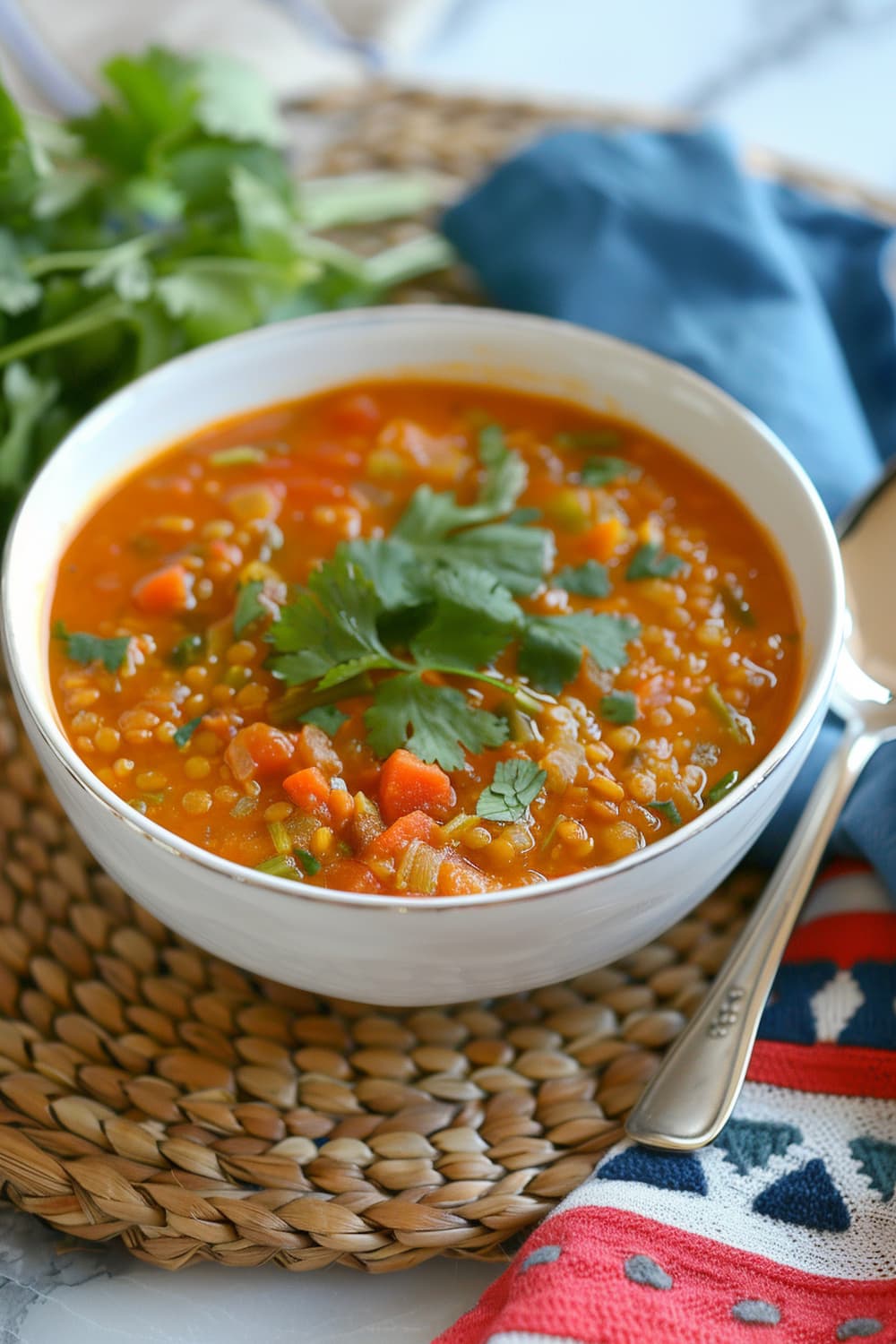 Coconut Curry Lentil Soup