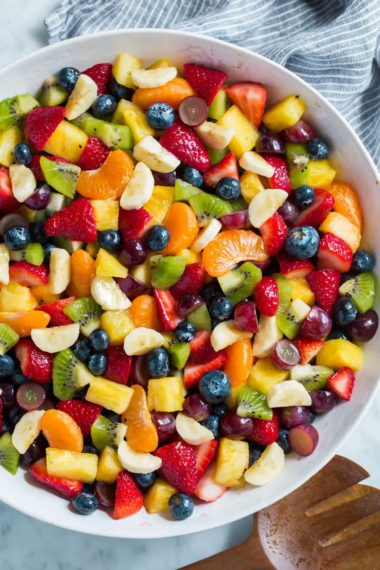 Colorful Fruit Salad