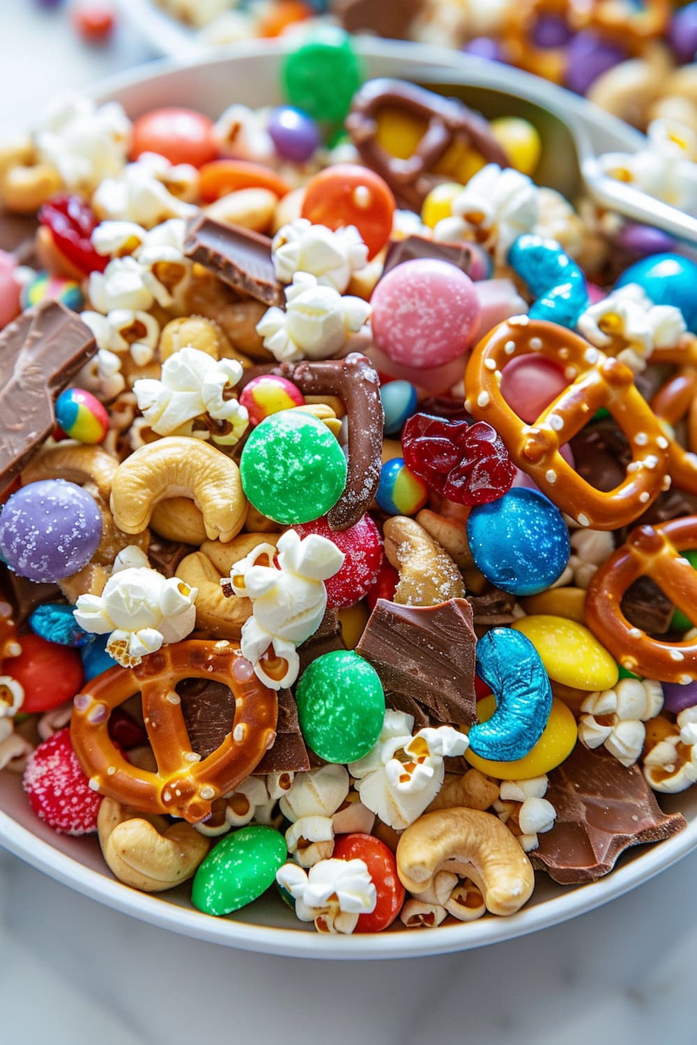 Easy Sweet & Salty Popcorn Trail Mix