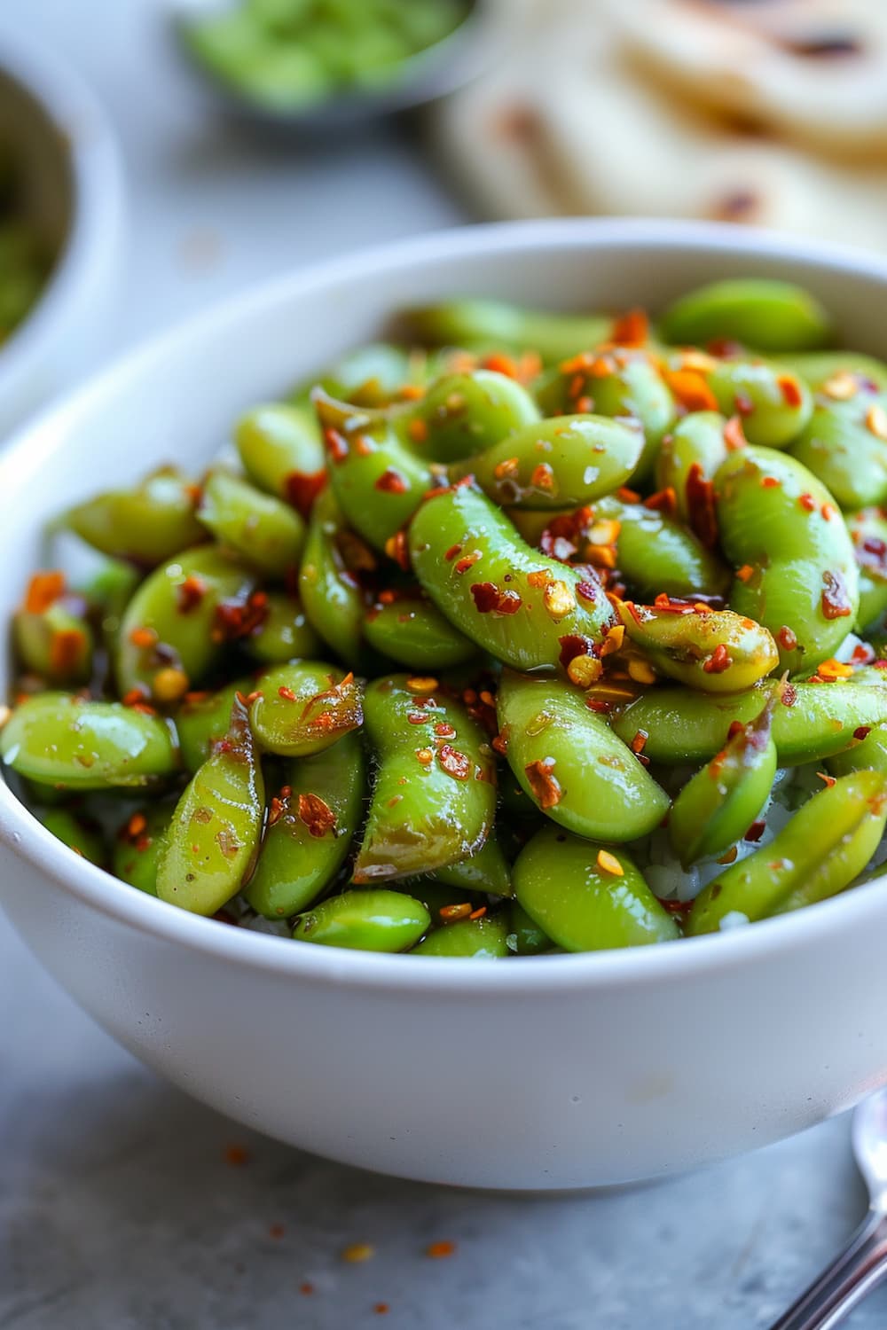 Edamame with Sesame-Lime Seasoning