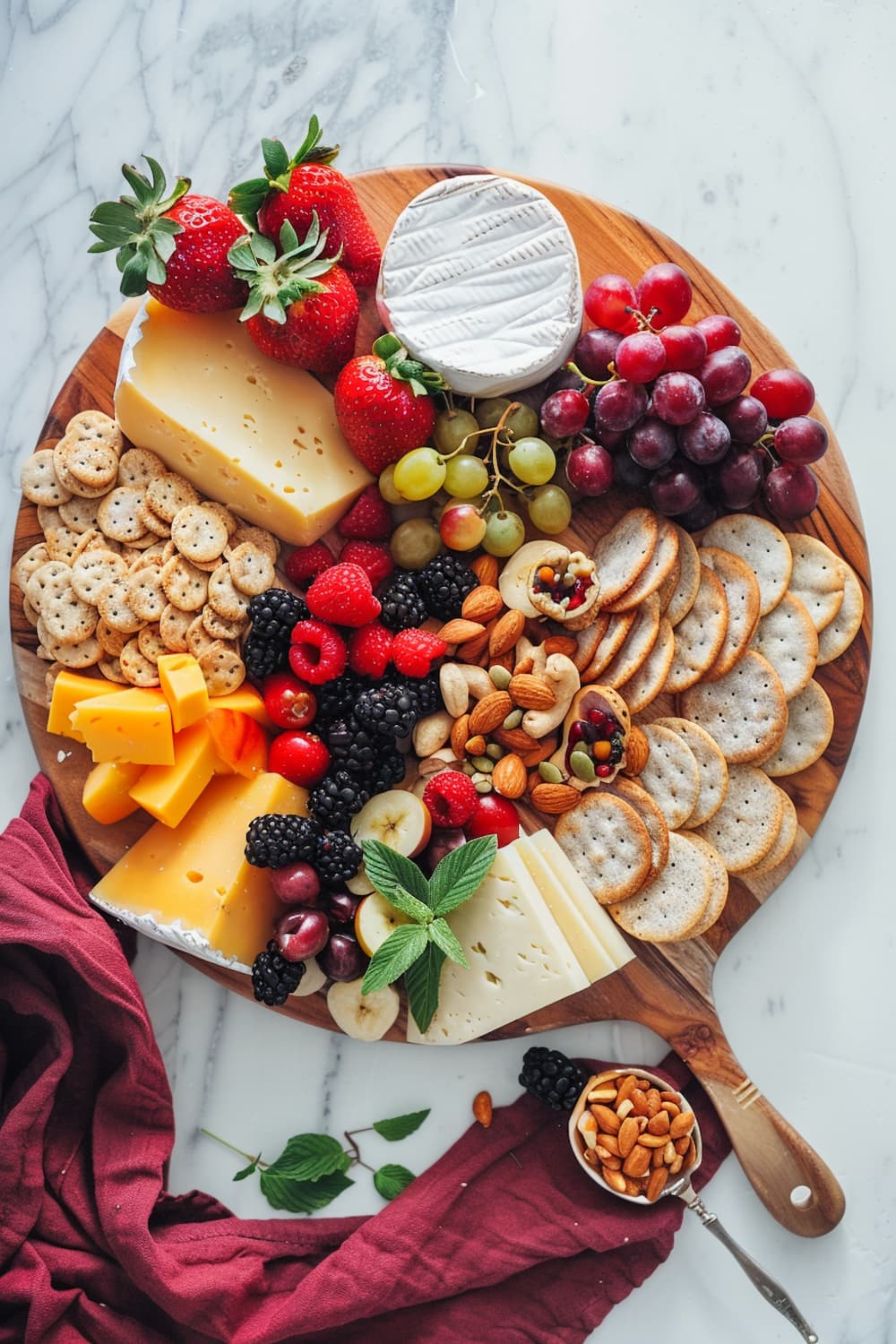 Fruit and Cheese Platter