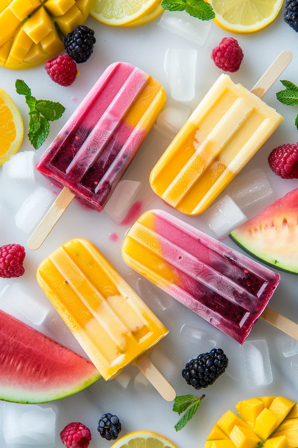 Homemade Fruit Popsicles