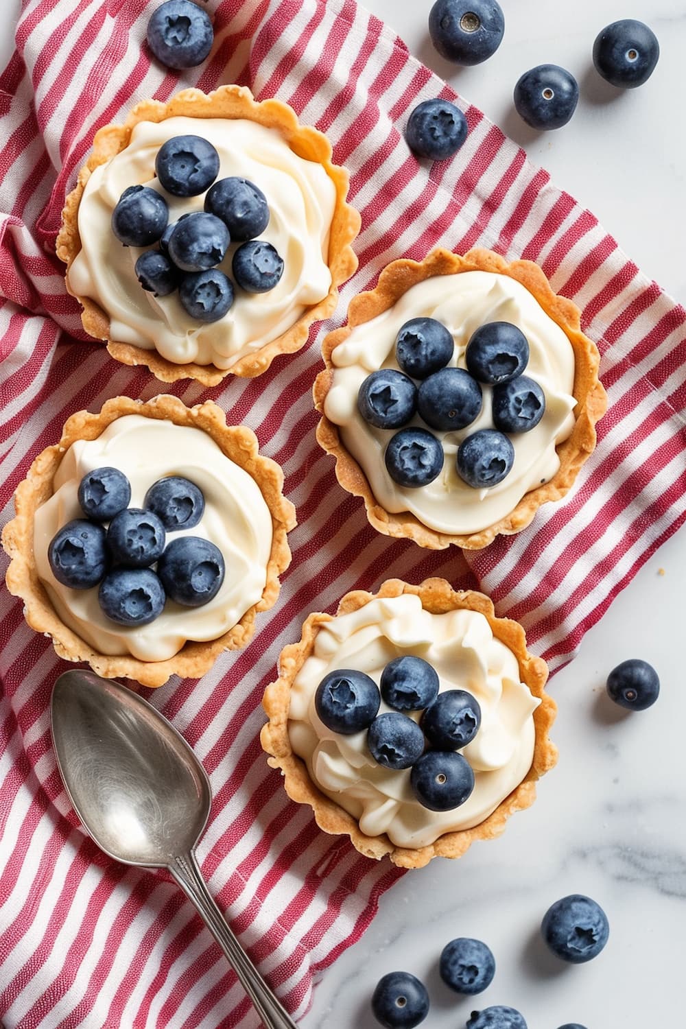 Mini Berry & Cream Cheese Tarts