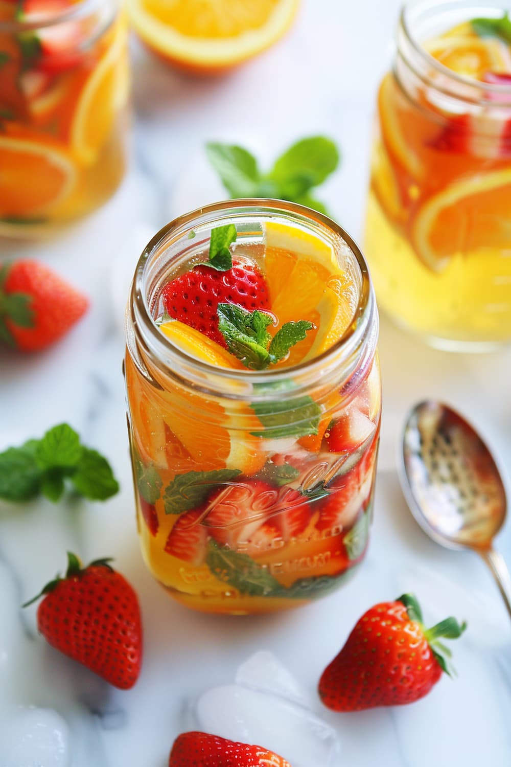 Sparkling Fruit-Infused Water