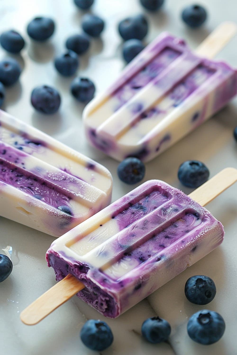 Yogurt Fruit Popsicles