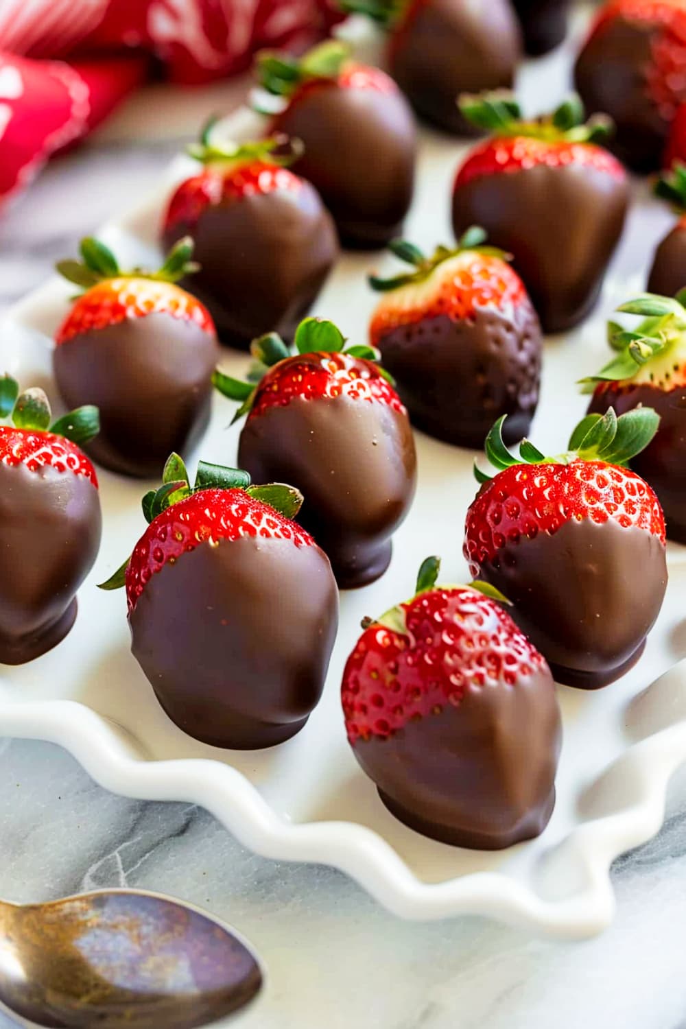 Chocolate-Dipped Strawberries