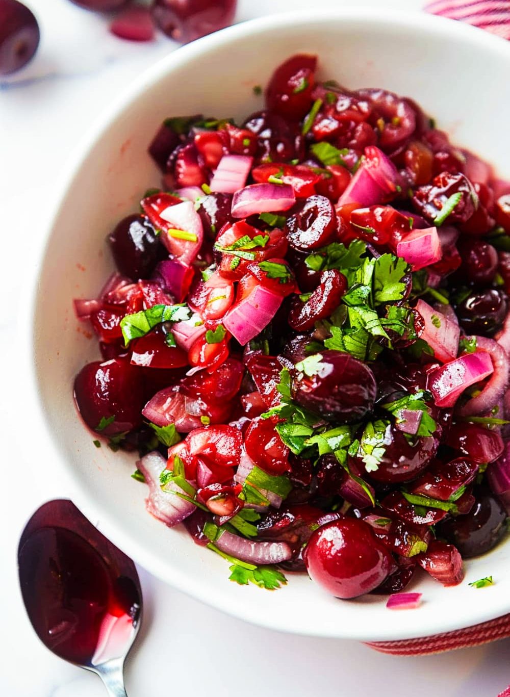 Fresh Cherry Salsa