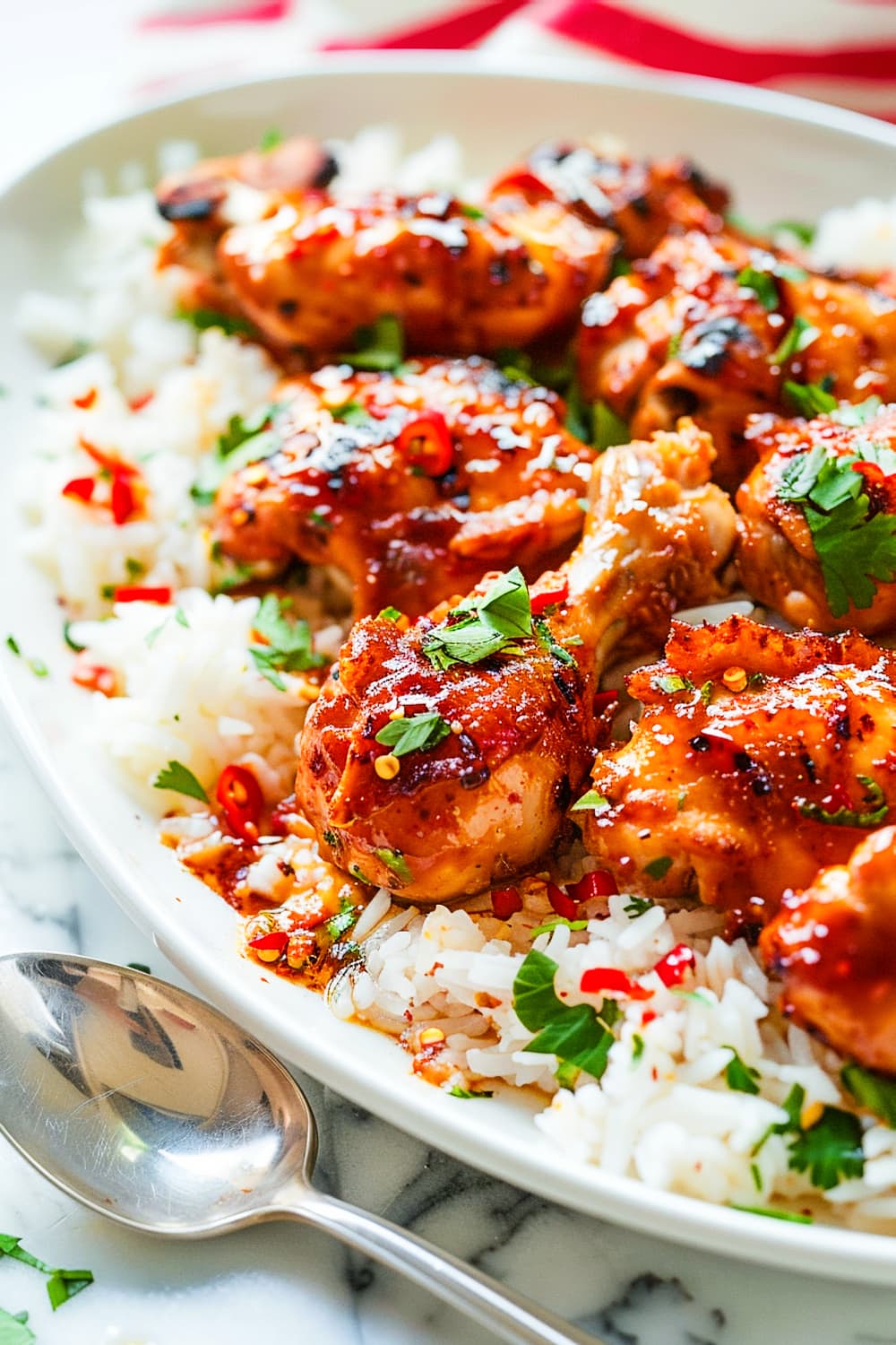 Honey Garlic Fried Chicken