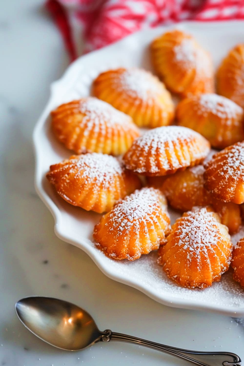 Lemon Madeleine Cookies