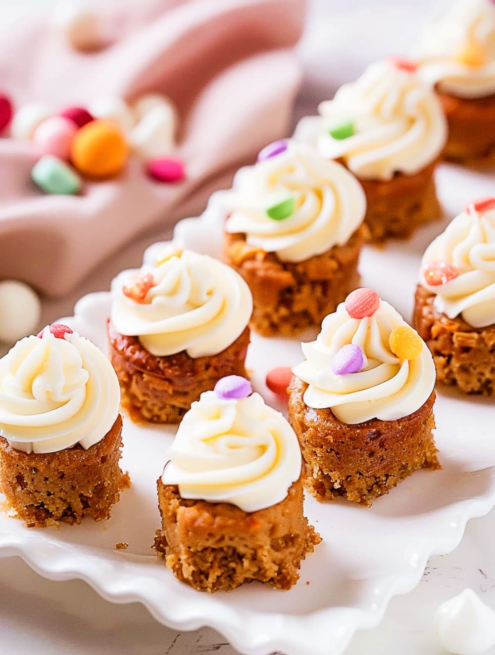 Mini Carrot Cake Bites