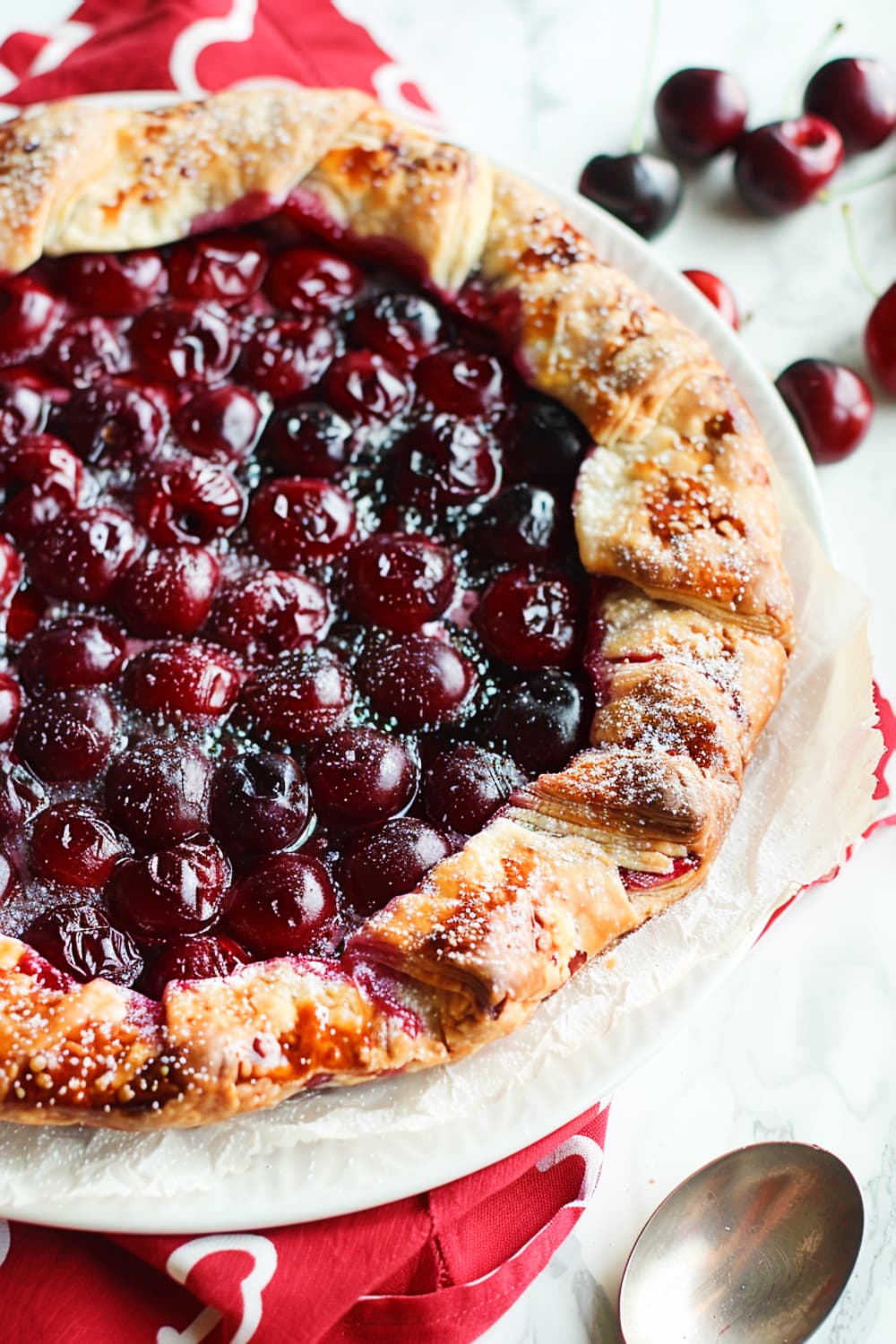 Rustic Cherry Galette Recipe