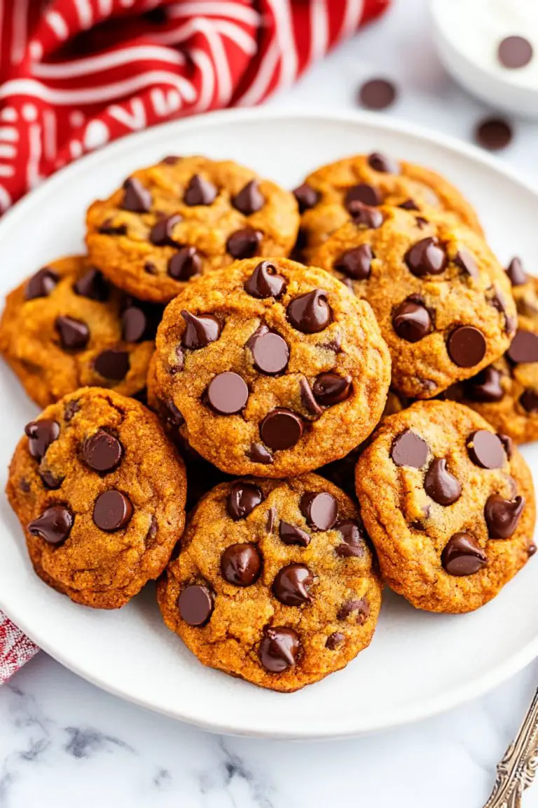 chocolate chip pumpkin cookies