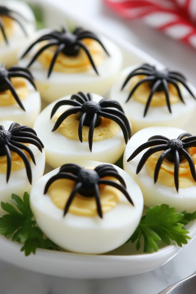 Featured Halloween deviled eggs