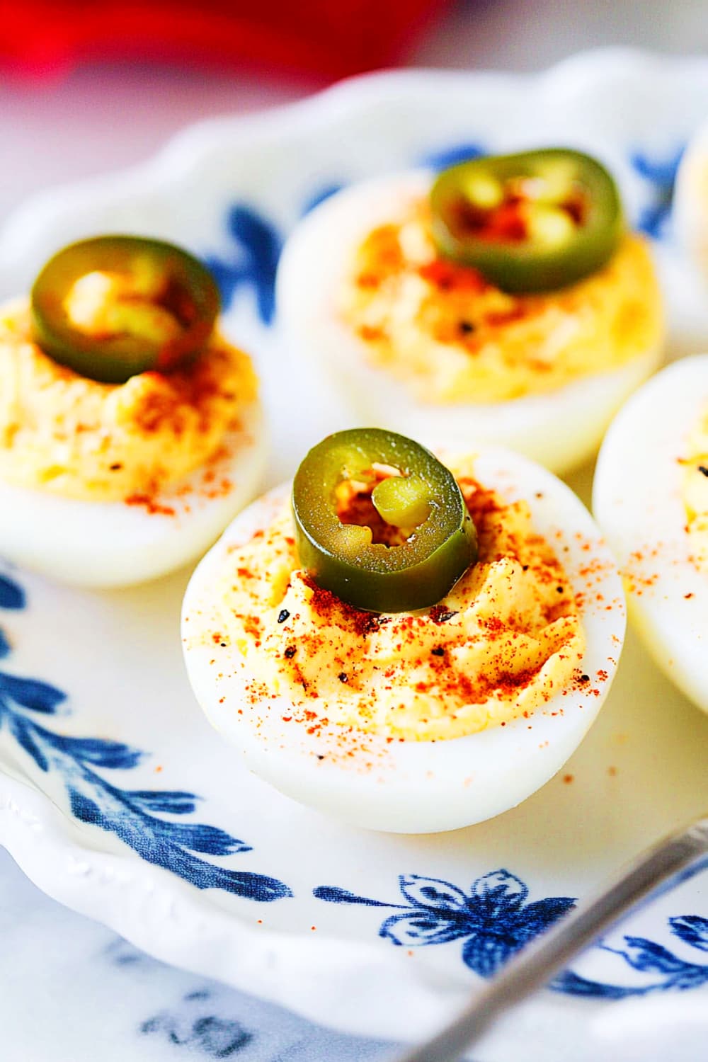 Jalapeño Deviled Eggs