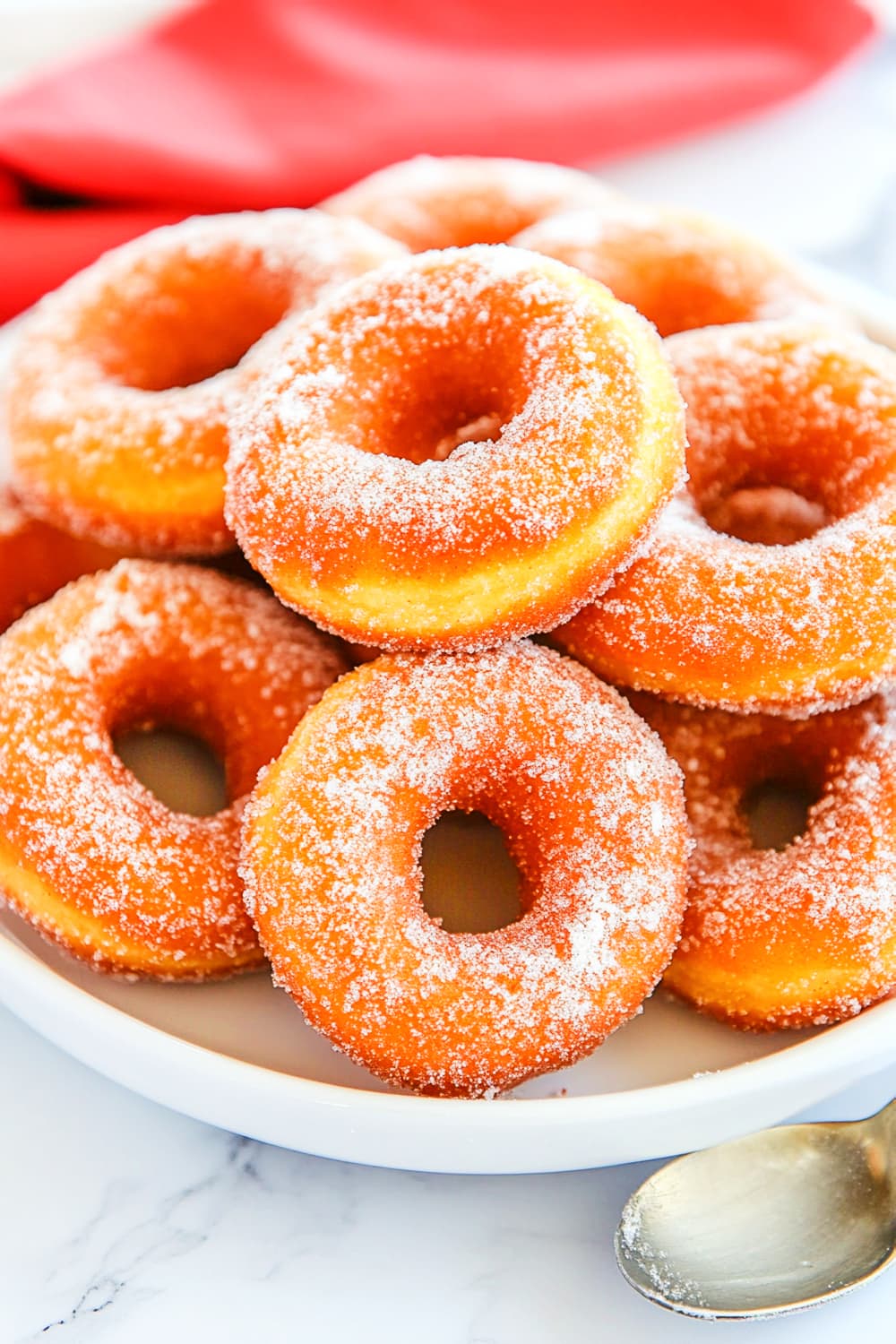 Pumpkin Donuts recipe cinnamon sugar glaze