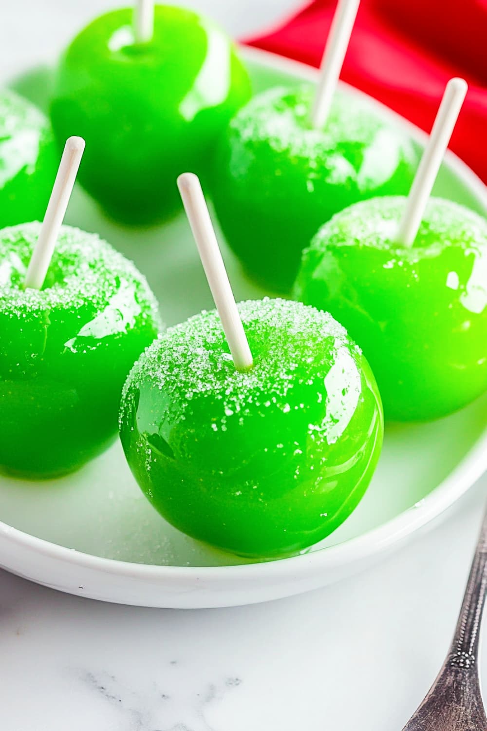 green candy apple