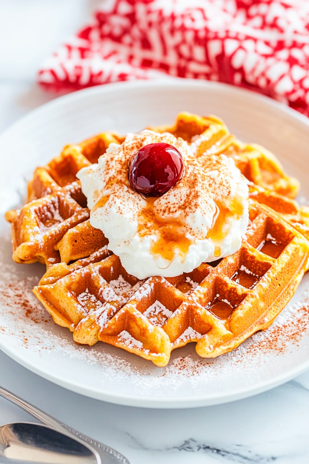 pumpkin waffles