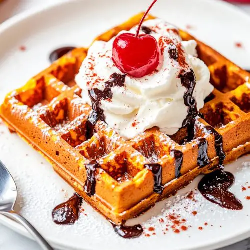 pumpkin waffles