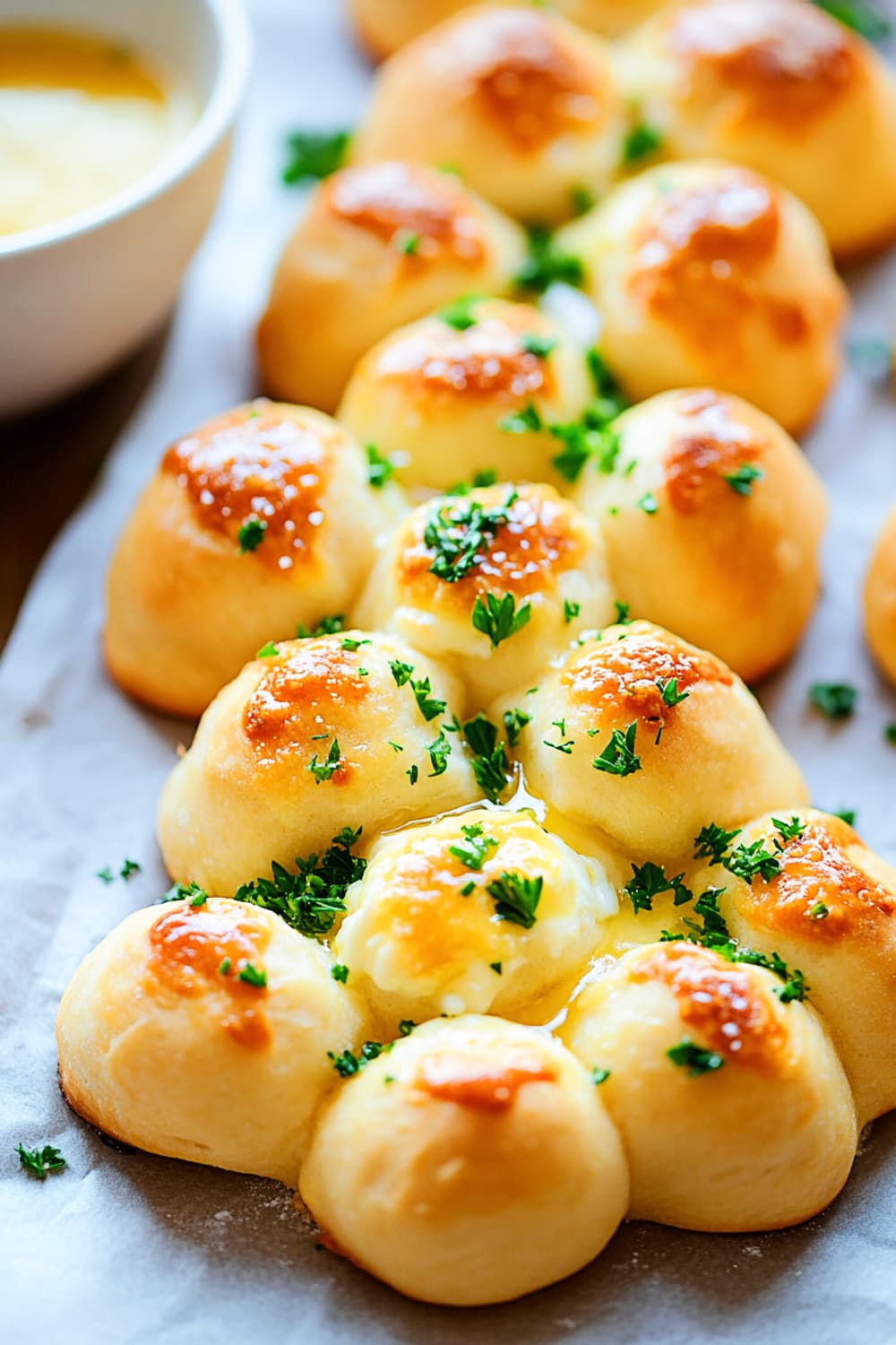 Pull apart Cheesy Bread