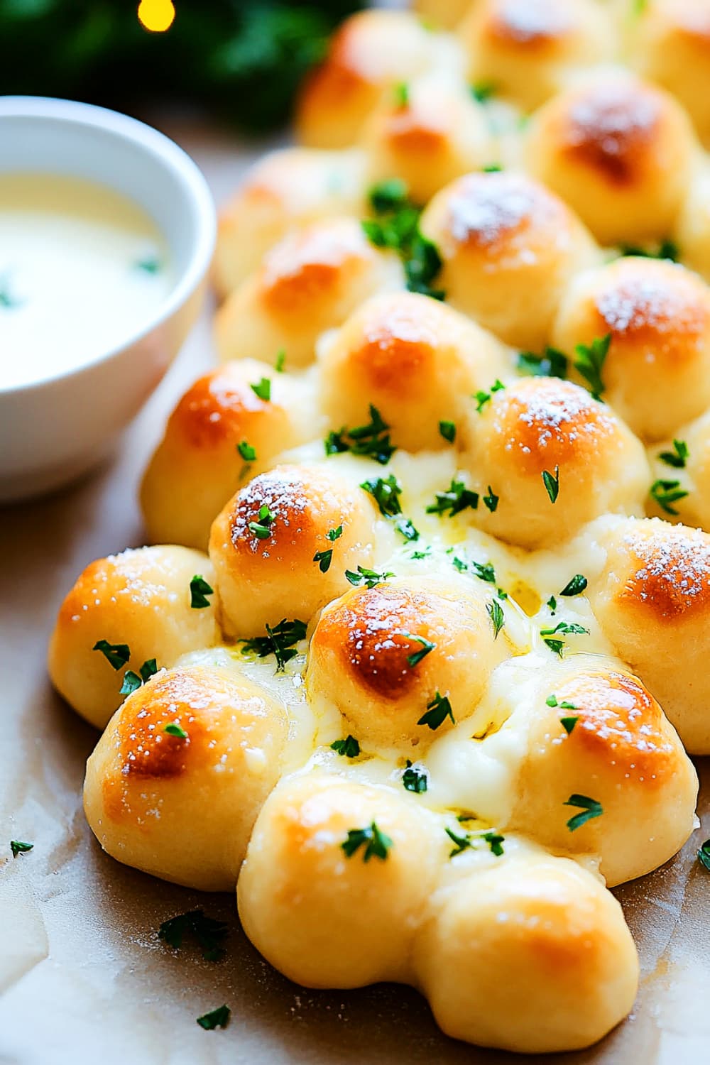 Pull apart Cheesy Bread