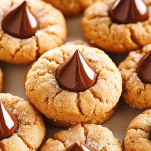 peanut butter blossom cookies