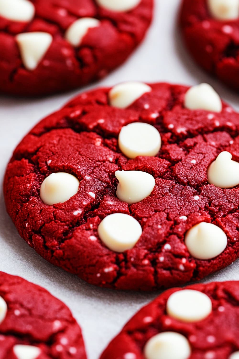 Red velvet cookie