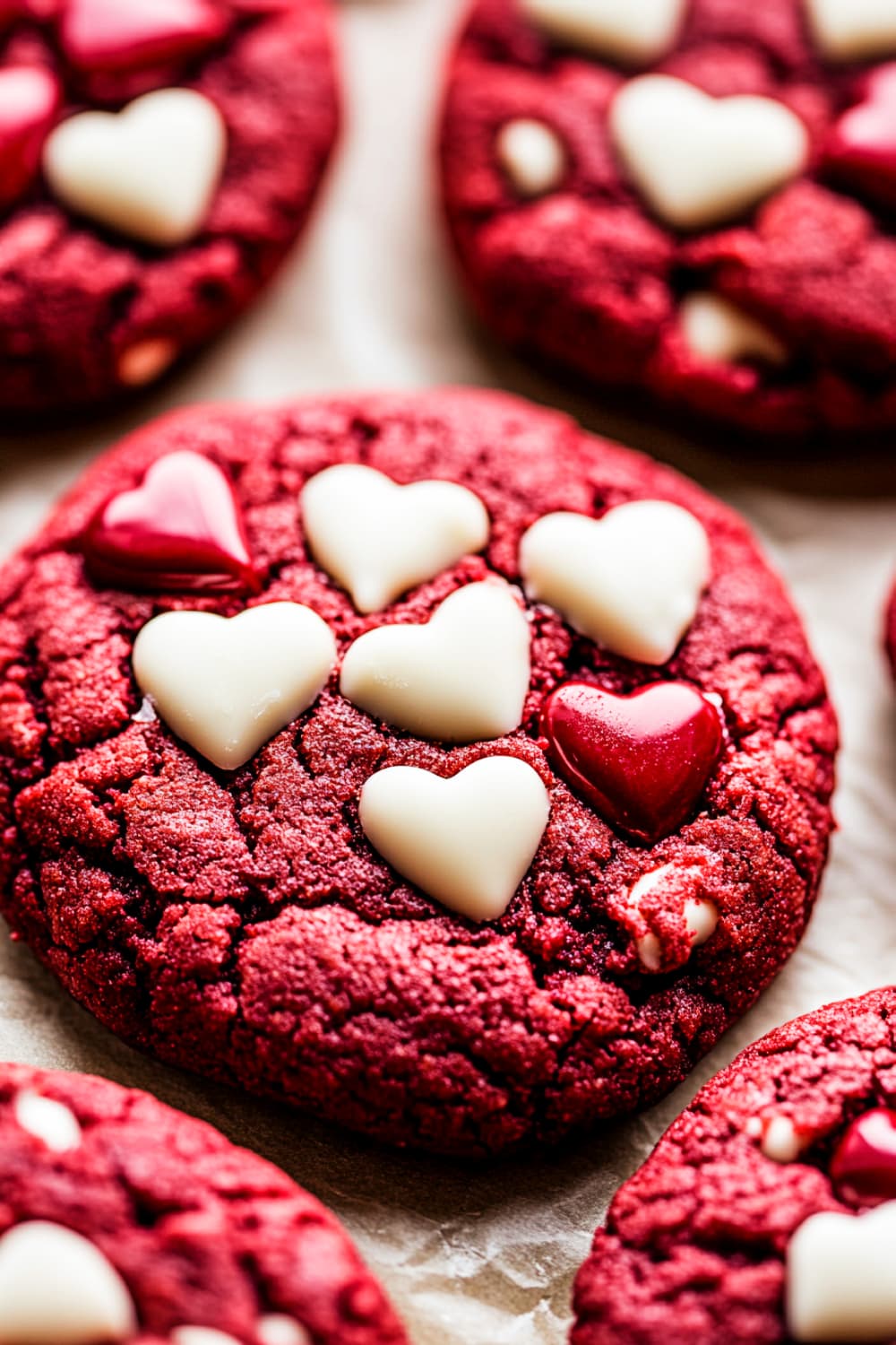 Red velvet cookie