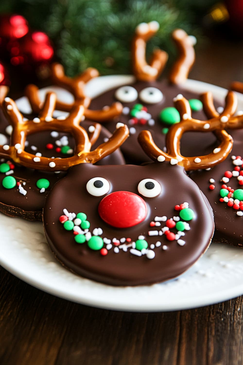 Reindeer Bark With Antlers