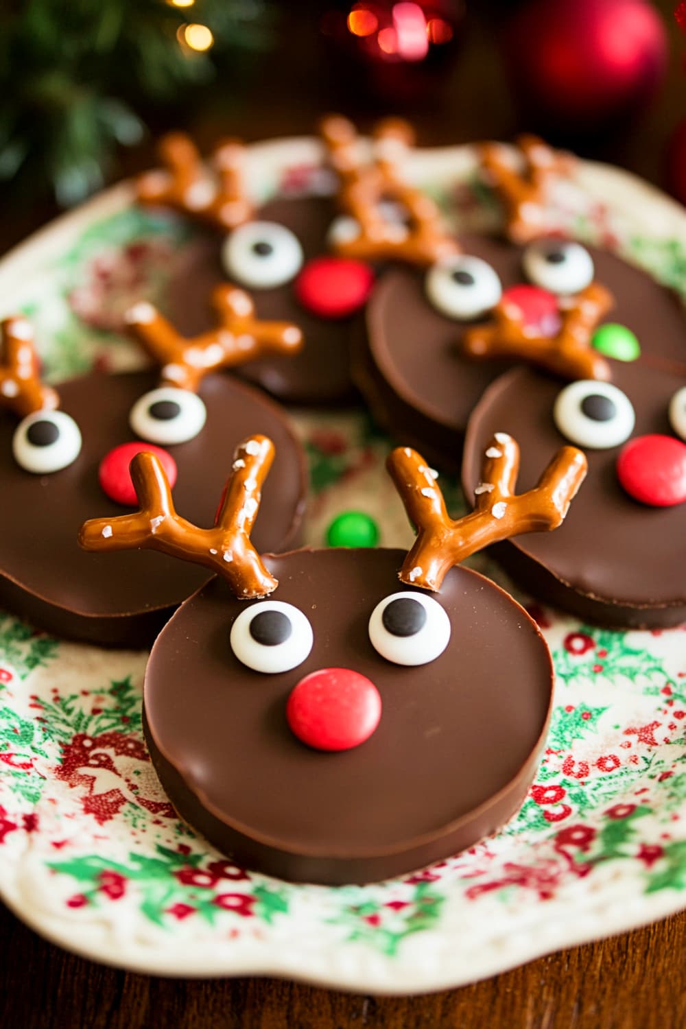 Reindeer Bark With Antlers