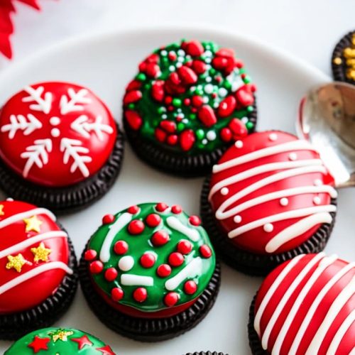 Christmas Oreo Cookies